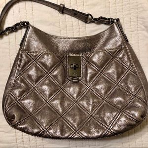 Sparkly silver Milly handbag